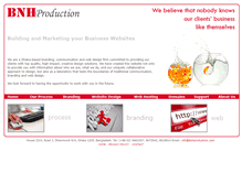Tablet Screenshot of bnhproduction.com
